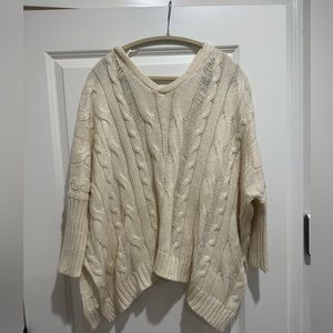 Cream sweater
